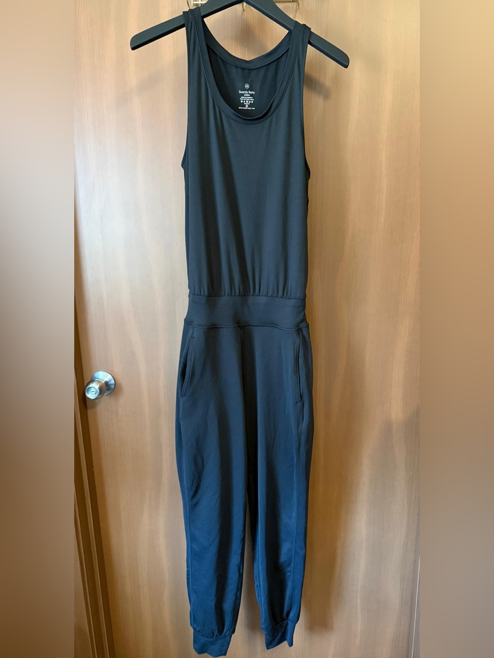 Sweaty Betty Black Gary Jumpsuit Sz: XS - Picture 5 of 10